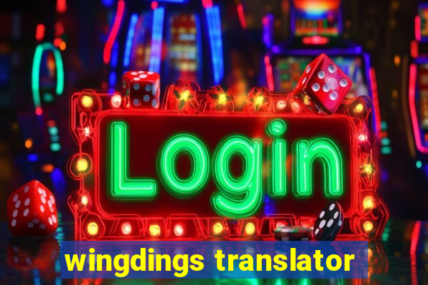 wingdings translator